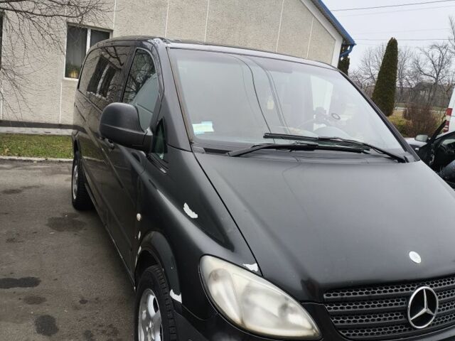 Чорний Мерседес Віто, об'ємом двигуна 2.1 л та пробігом 265 тис. км за 9000 $, фото 2 на Automoto.ua