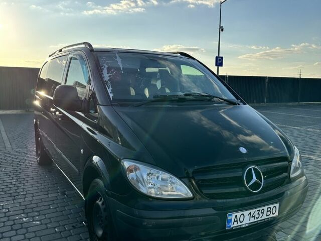 Черный Мерседес Вито, объемом двигателя 2.1 л и пробегом 400 тыс. км за 7600 $, фото 6 на Automoto.ua