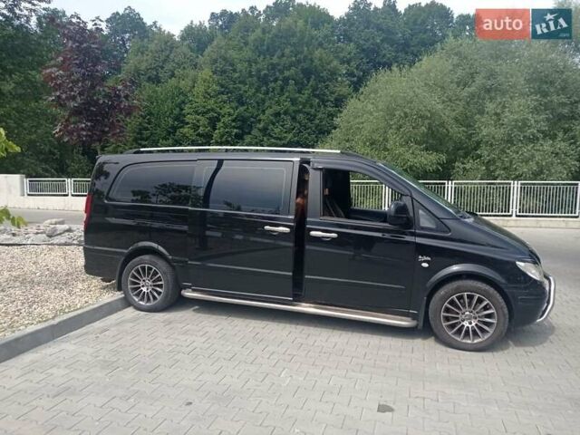 Черный Мерседес Вито, объемом двигателя 2.15 л и пробегом 365 тыс. км за 12500 $, фото 22 на Automoto.ua