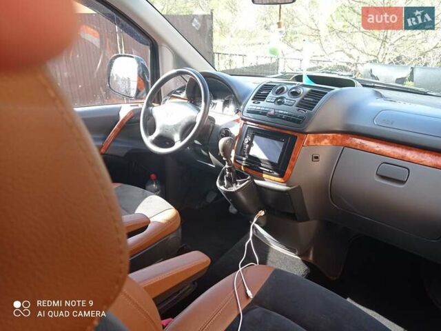 Черный Мерседес Вито, объемом двигателя 2.15 л и пробегом 365 тыс. км за 12500 $, фото 18 на Automoto.ua