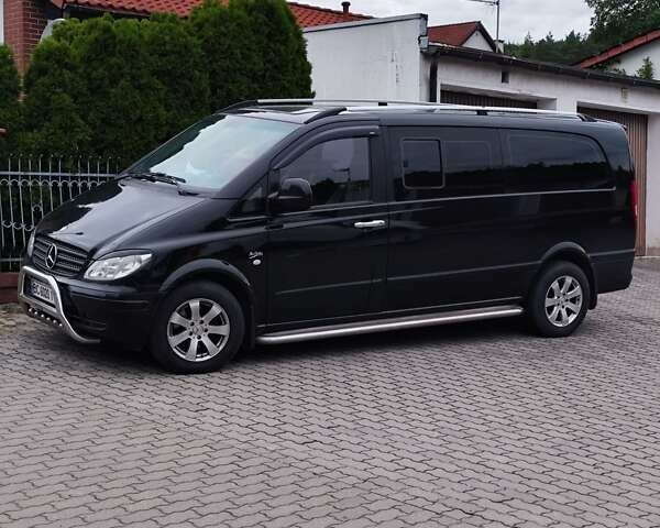 Черный Мерседес Вито, объемом двигателя 2.15 л и пробегом 365 тыс. км за 12500 $, фото 8 на Automoto.ua