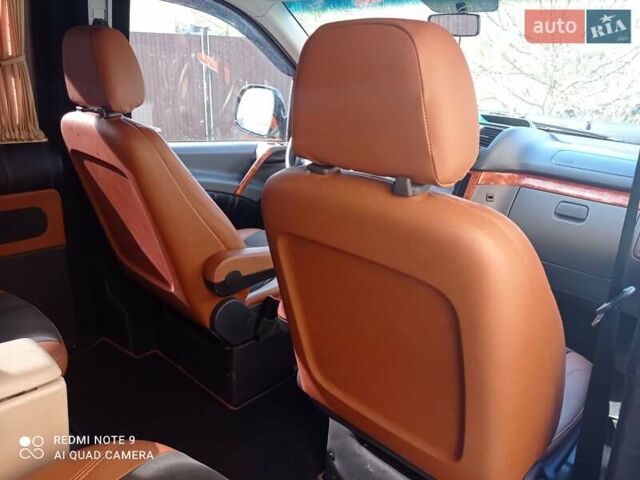 Черный Мерседес Вито, объемом двигателя 2.15 л и пробегом 365 тыс. км за 12500 $, фото 16 на Automoto.ua