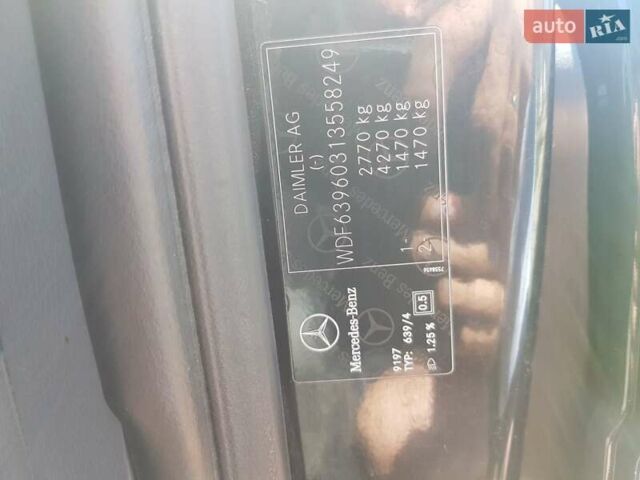 Черный Мерседес Вито, объемом двигателя 2.2 л и пробегом 999 тыс. км за 9500 $, фото 28 на Automoto.ua