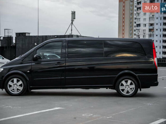 Черный Мерседес Вито, объемом двигателя 2.15 л и пробегом 120 тыс. км за 37000 $, фото 3 на Automoto.ua