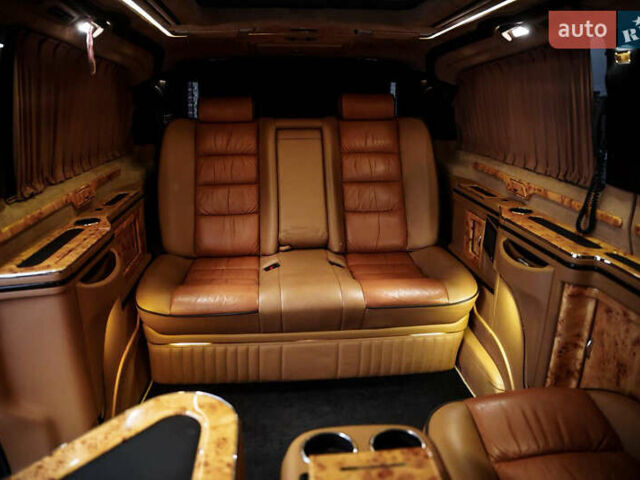 Черный Мерседес Вито, объемом двигателя 2.15 л и пробегом 120 тыс. км за 37000 $, фото 2 на Automoto.ua