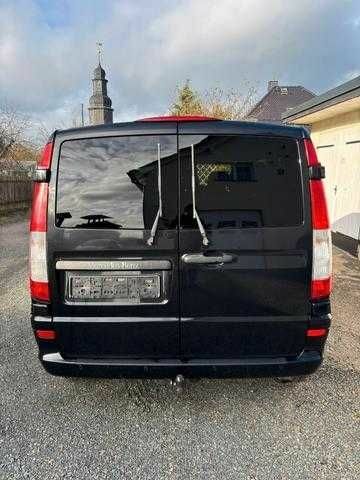 Черный Мерседес Вито, объемом двигателя 3 л и пробегом 240 тыс. км за 9100 $, фото 5 на Automoto.ua