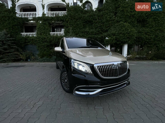 Черный Мерседес Вито, объемом двигателя 2.14 л и пробегом 20 тыс. км за 17999 $, фото 1 на Automoto.ua