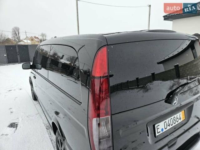 Черный Мерседес Вито, объемом двигателя 2.14 л и пробегом 223 тыс. км за 15999 $, фото 14 на Automoto.ua