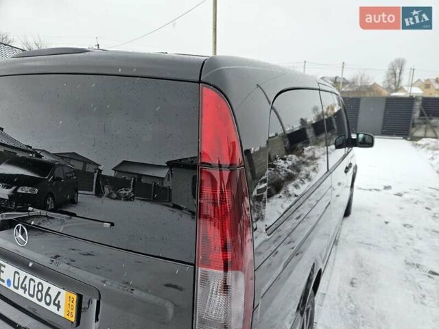 Черный Мерседес Вито, объемом двигателя 2.14 л и пробегом 223 тыс. км за 15999 $, фото 13 на Automoto.ua