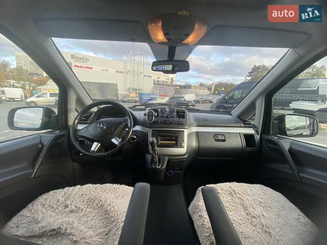 Черный Мерседес Вито, объемом двигателя 2.14 л и пробегом 255 тыс. км за 10900 $, фото 21 на Automoto.ua