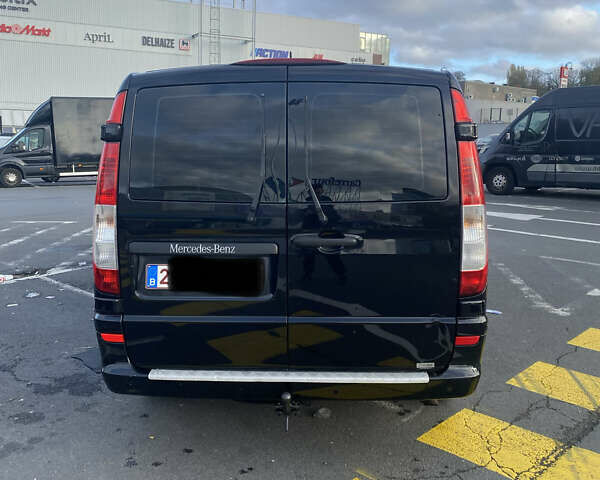 Черный Мерседес Вито, объемом двигателя 2.14 л и пробегом 255 тыс. км за 10900 $, фото 18 на Automoto.ua