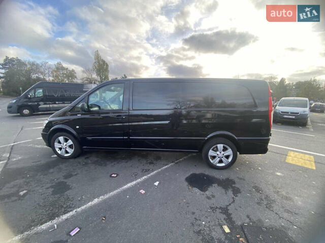 Черный Мерседес Вито, объемом двигателя 2.14 л и пробегом 255 тыс. км за 10900 $, фото 19 на Automoto.ua
