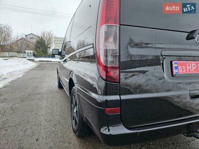 Чорний Мерседес Віто, об'ємом двигуна 2.14 л та пробігом 220 тис. км за 15700 $, фото 10 на Automoto.ua