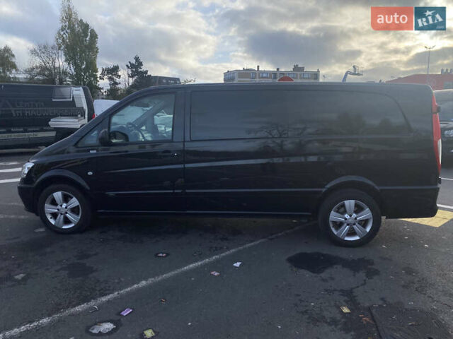 Черный Мерседес Вито, объемом двигателя 2.14 л и пробегом 255 тыс. км за 10900 $, фото 11 на Automoto.ua
