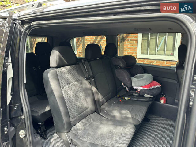 Черный Мерседес Вито, объемом двигателя 2.14 л и пробегом 325 тыс. км за 15300 $, фото 8 на Automoto.ua