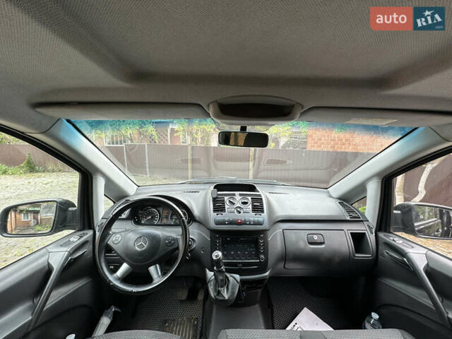 Черный Мерседес Вито, объемом двигателя 2.14 л и пробегом 325 тыс. км за 15300 $, фото 10 на Automoto.ua