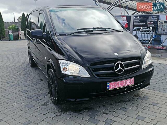 Чорний Мерседес Віто, об'ємом двигуна 2.2 л та пробігом 199 тис. км за 14950 $, фото 2 на Automoto.ua