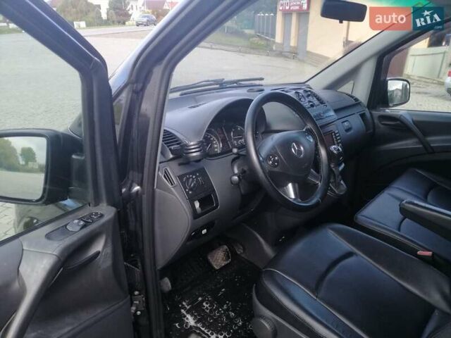Чорний Мерседес Віто, об'ємом двигуна 2.2 л та пробігом 190 тис. км за 14950 $, фото 17 на Automoto.ua