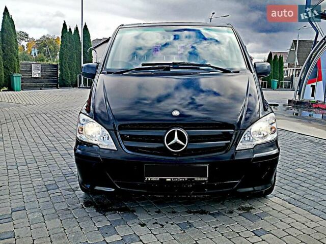Чорний Мерседес Віто, об'ємом двигуна 2.2 л та пробігом 190 тис. км за 14950 $, фото 2 на Automoto.ua