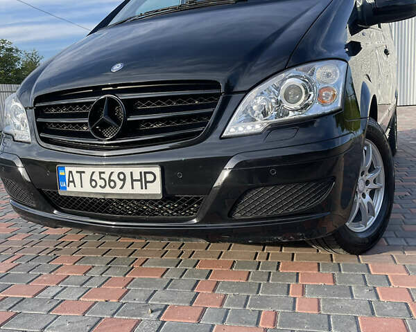 Черный Мерседес Вито, объемом двигателя 2.14 л и пробегом 173 тыс. км за 19200 $, фото 15 на Automoto.ua