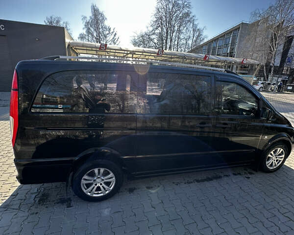 Чорний Мерседес Віто, об'ємом двигуна 2.2 л та пробігом 320 тис. км за 16900 $, фото 12 на Automoto.ua