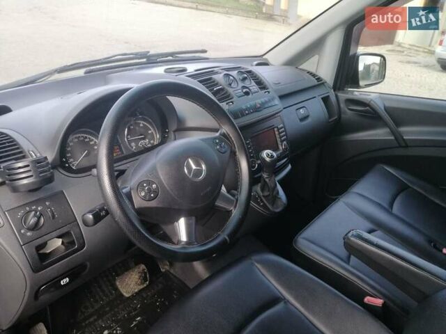 Чорний Мерседес Віто, об'ємом двигуна 2.2 л та пробігом 199 тис. км за 14950 $, фото 16 на Automoto.ua