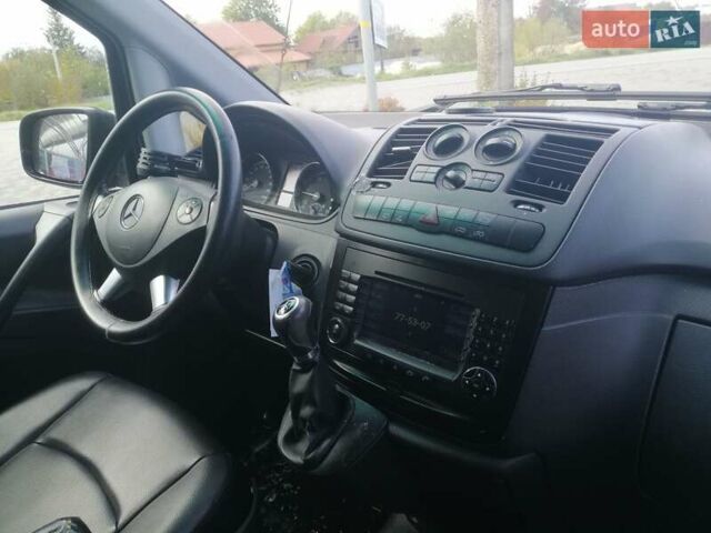 Чорний Мерседес Віто, об'ємом двигуна 2.2 л та пробігом 199 тис. км за 14950 $, фото 15 на Automoto.ua