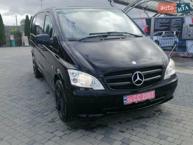 Чорний Мерседес Віто, об'ємом двигуна 2.2 л та пробігом 190 тис. км за 14950 $, фото 9 на Automoto.ua