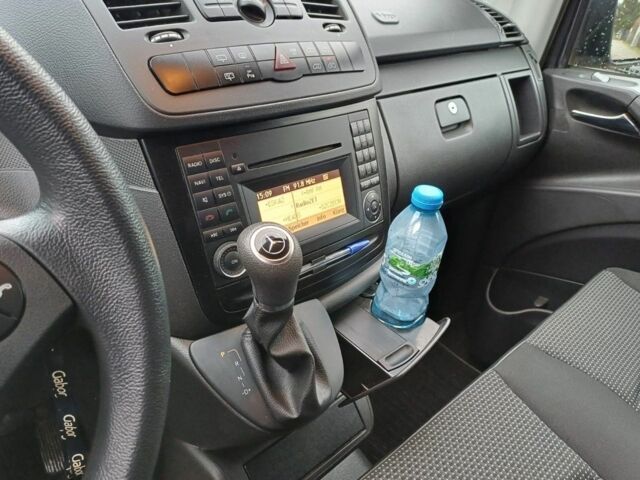 Черный Мерседес Вито, объемом двигателя 2.2 л и пробегом 221 тыс. км за 8200 $, фото 8 на Automoto.ua