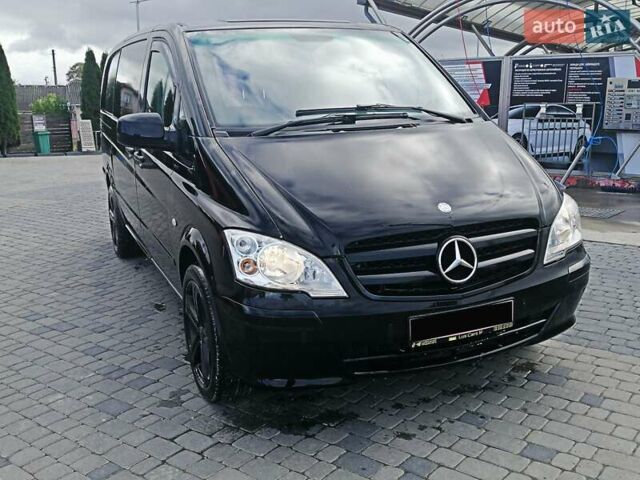 Чорний Мерседес Віто, об'ємом двигуна 2.2 л та пробігом 190 тис. км за 14950 $, фото 3 на Automoto.ua