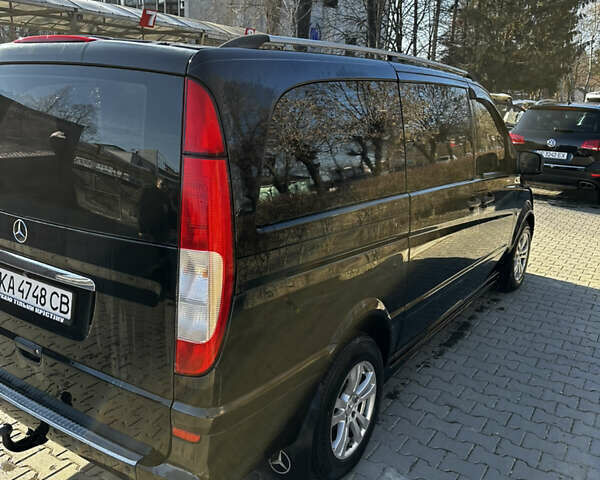 Чорний Мерседес Віто, об'ємом двигуна 2.2 л та пробігом 320 тис. км за 16900 $, фото 5 на Automoto.ua