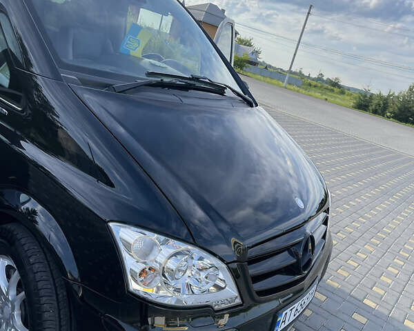 Черный Мерседес Вито, объемом двигателя 2.14 л и пробегом 173 тыс. км за 19200 $, фото 13 на Automoto.ua