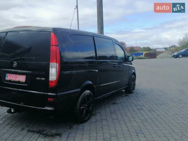 Чорний Мерседес Віто, об'ємом двигуна 2.2 л та пробігом 199 тис. км за 14950 $, фото 12 на Automoto.ua