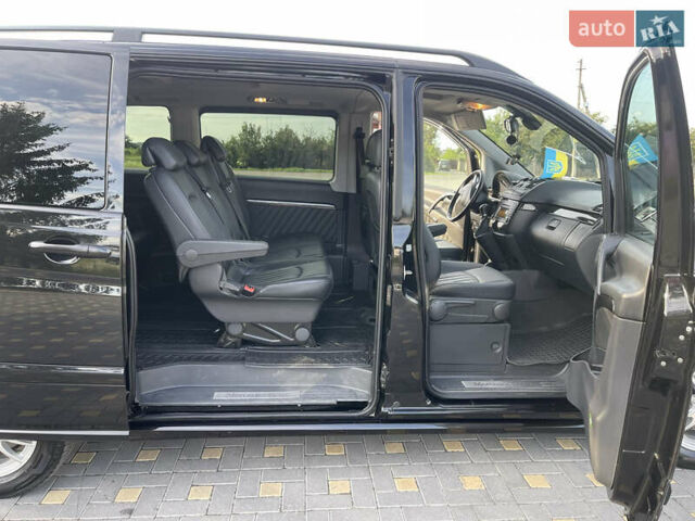 Черный Мерседес Вито, объемом двигателя 2.14 л и пробегом 173 тыс. км за 19200 $, фото 11 на Automoto.ua