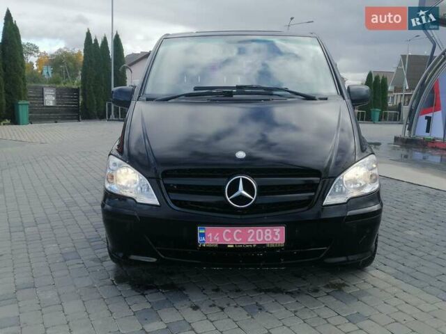 Чорний Мерседес Віто, об'ємом двигуна 2.2 л та пробігом 199 тис. км за 14950 $, фото 6 на Automoto.ua