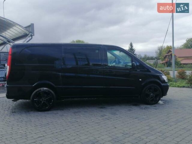 Чорний Мерседес Віто, об'ємом двигуна 2.2 л та пробігом 199 тис. км за 14950 $, фото 4 на Automoto.ua