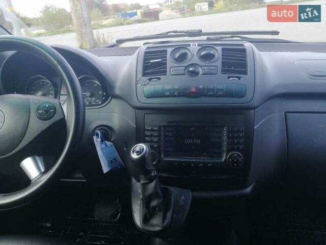 Чорний Мерседес Віто, об'ємом двигуна 2.2 л та пробігом 190 тис. км за 14950 $, фото 13 на Automoto.ua