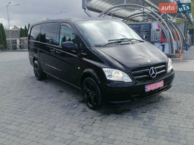 Чорний Мерседес Віто, об'ємом двигуна 2.2 л та пробігом 199 тис. км за 14950 $, фото 10 на Automoto.ua