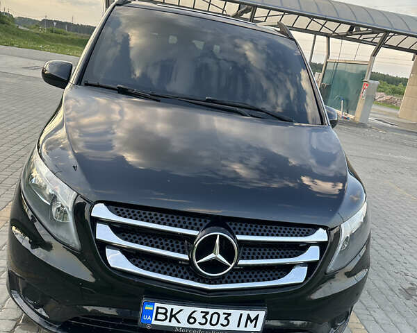 Черный Мерседес Вито, объемом двигателя 1.6 л и пробегом 268 тыс. км за 18999 $, фото 16 на Automoto.ua
