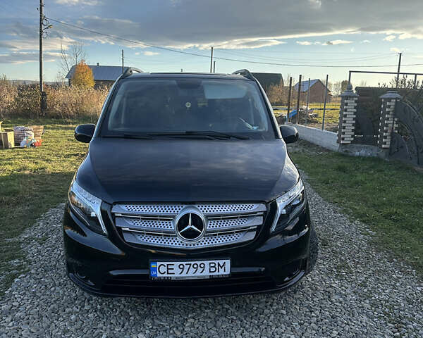 Черный Мерседес Вито, объемом двигателя 2.14 л и пробегом 245 тыс. км за 25500 $, фото 9 на Automoto.ua
