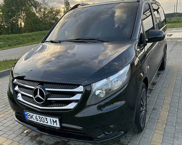 Черный Мерседес Вито, объемом двигателя 1.6 л и пробегом 268 тыс. км за 18999 $, фото 14 на Automoto.ua
