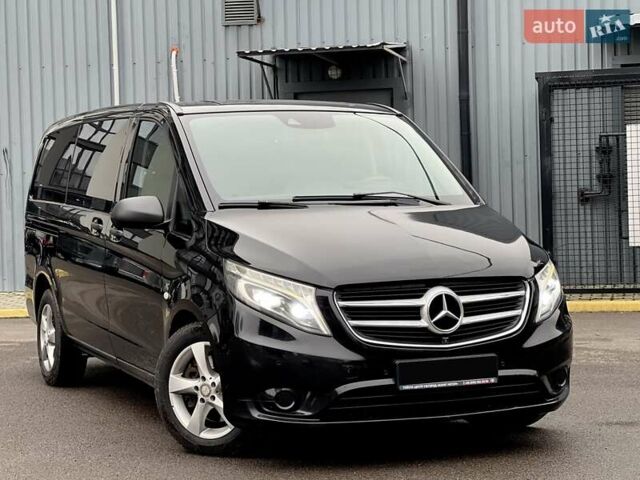Черный Мерседес Вито, объемом двигателя 2.14 л и пробегом 280 тыс. км за 20499 $, фото 1 на Automoto.ua