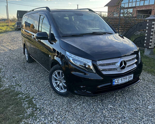 Черный Мерседес Вито, объемом двигателя 2.14 л и пробегом 245 тыс. км за 25500 $, фото 8 на Automoto.ua
