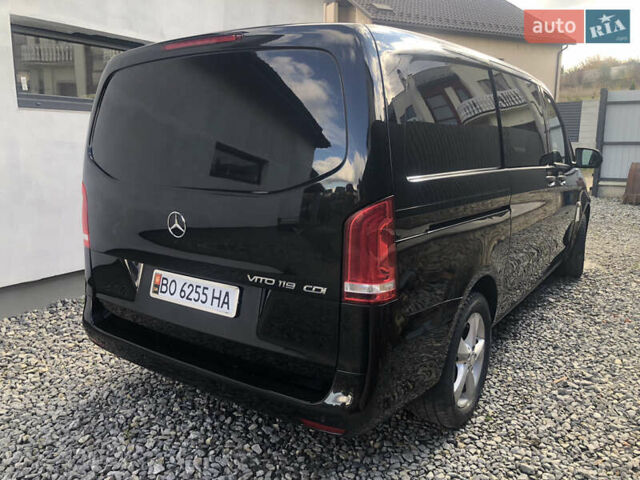 Черный Мерседес Вито, объемом двигателя 2.14 л и пробегом 310 тыс. км за 22900 $, фото 3 на Automoto.ua