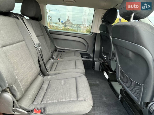 Черный Мерседес Вито, объемом двигателя 2.14 л и пробегом 283 тыс. км за 28500 $, фото 9 на Automoto.ua