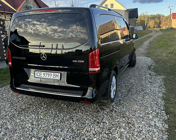 Черный Мерседес Вито, объемом двигателя 2.14 л и пробегом 245 тыс. км за 25500 $, фото 4 на Automoto.ua