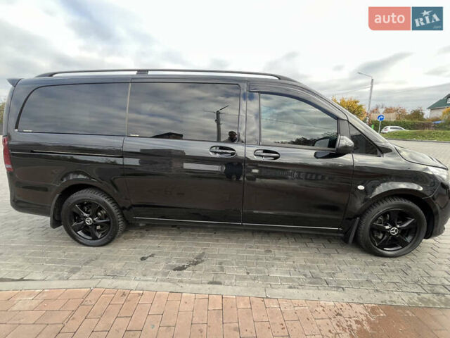 Черный Мерседес Вито, объемом двигателя 2.14 л и пробегом 283 тыс. км за 28500 $, фото 7 на Automoto.ua