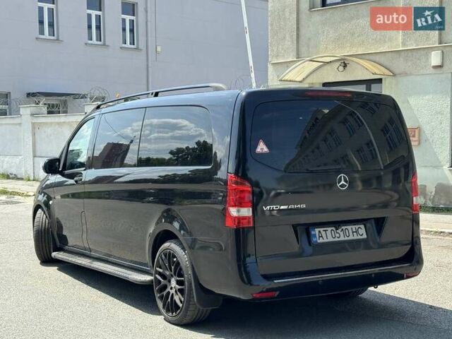 Черный Мерседес Вито, объемом двигателя 2.14 л и пробегом 446 тыс. км за 26500 $, фото 4 на Automoto.ua