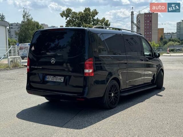 Черный Мерседес Вито, объемом двигателя 2.14 л и пробегом 446 тыс. км за 26500 $, фото 1 на Automoto.ua