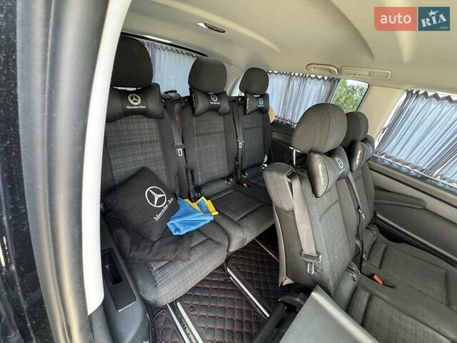 Черный Мерседес Вито, объемом двигателя 2.14 л и пробегом 446 тыс. км за 26500 $, фото 8 на Automoto.ua